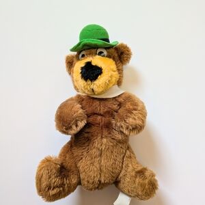 Brown Plush Bear with Green Felt Hat